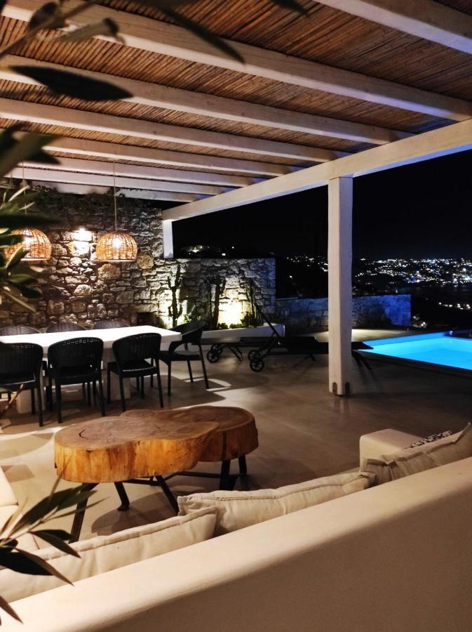 Elisseos Luxury Mykonos Villa With Private Pool & Deluxe Studios Mykonos Town Exterior photo